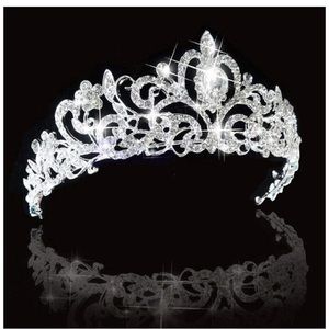 Crystal Tiara Crown (weddings, prom, pageant)